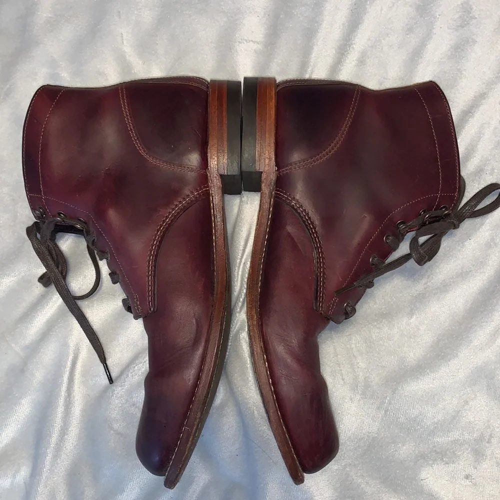 Wolverine 1000 mile size 13 ox blood leather boots